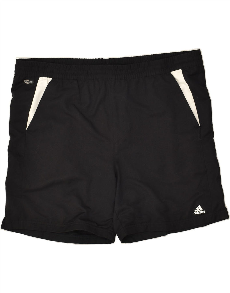 ADIDAS Mens Climacool Sport Shorts XL Black Polyester | Vintage Adidas | Thrift | Second-Hand Adidas | Used Clothing | Messina Hembry 