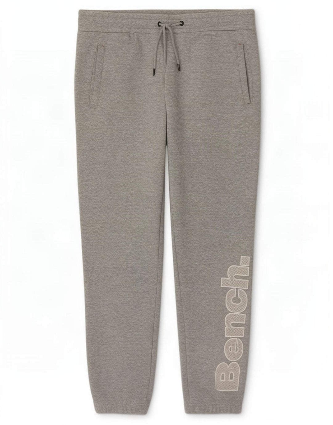 Bench Womens Graphic Tracksuit Trousers UK 16 Large Grey Cotton