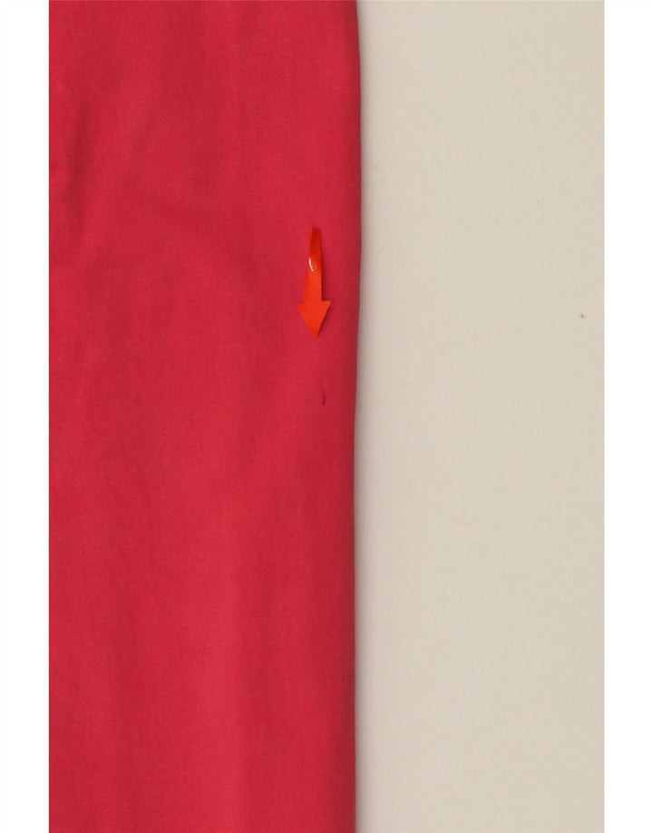 GUESS Womens Slim Casual Trousers W29 L28 Pink Cotton