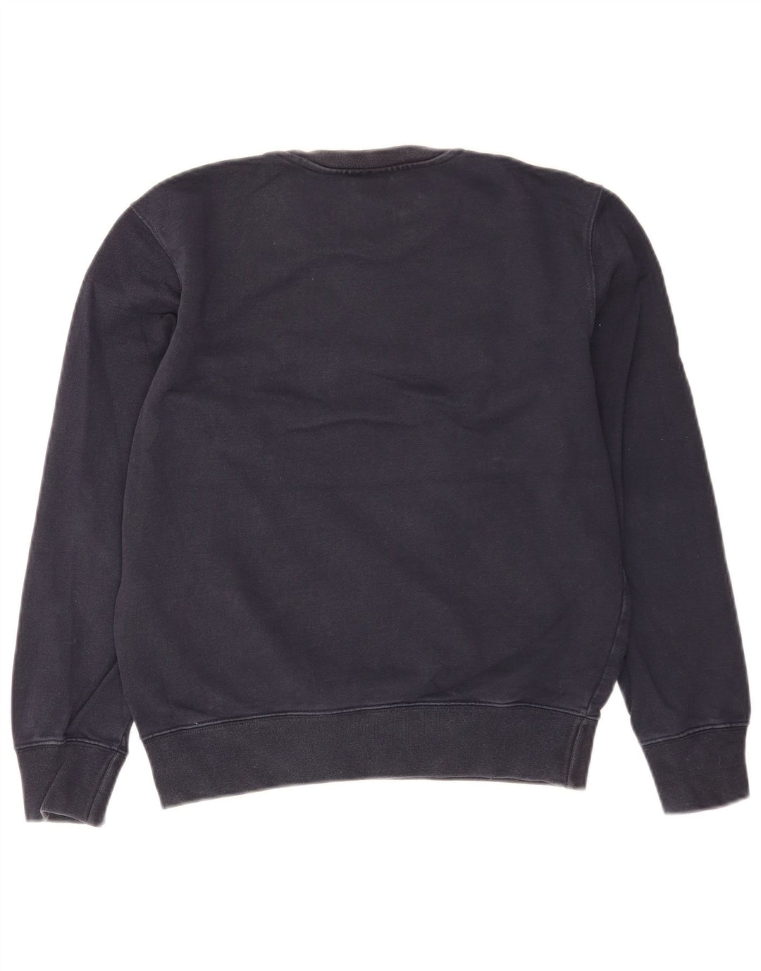 Champion Mens Graphic Sweatshirt Jumper Small Navy Blue Cotton