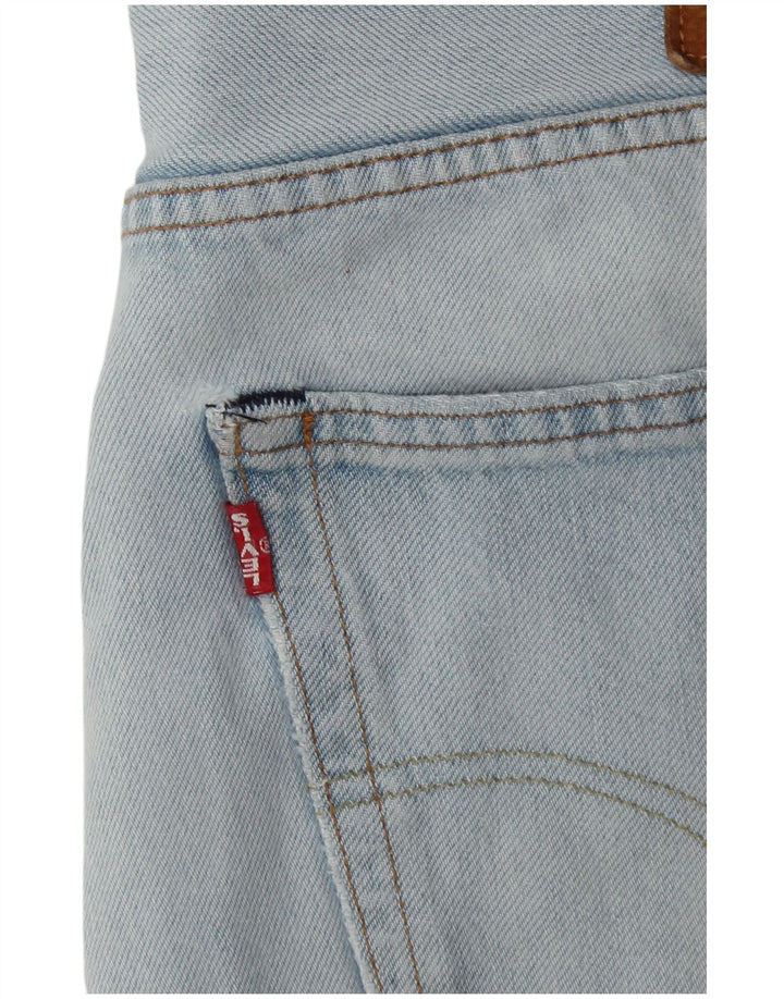 LEVI'S Mens 501 Distressed Denim Shorts W36 Large  Blue Cotton