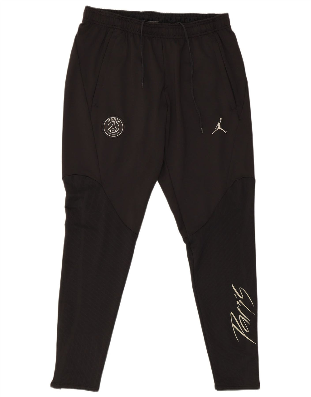 Jordan Mens Paris Saint- Germain Slim Fit Tracksuit Trousers Medium Black