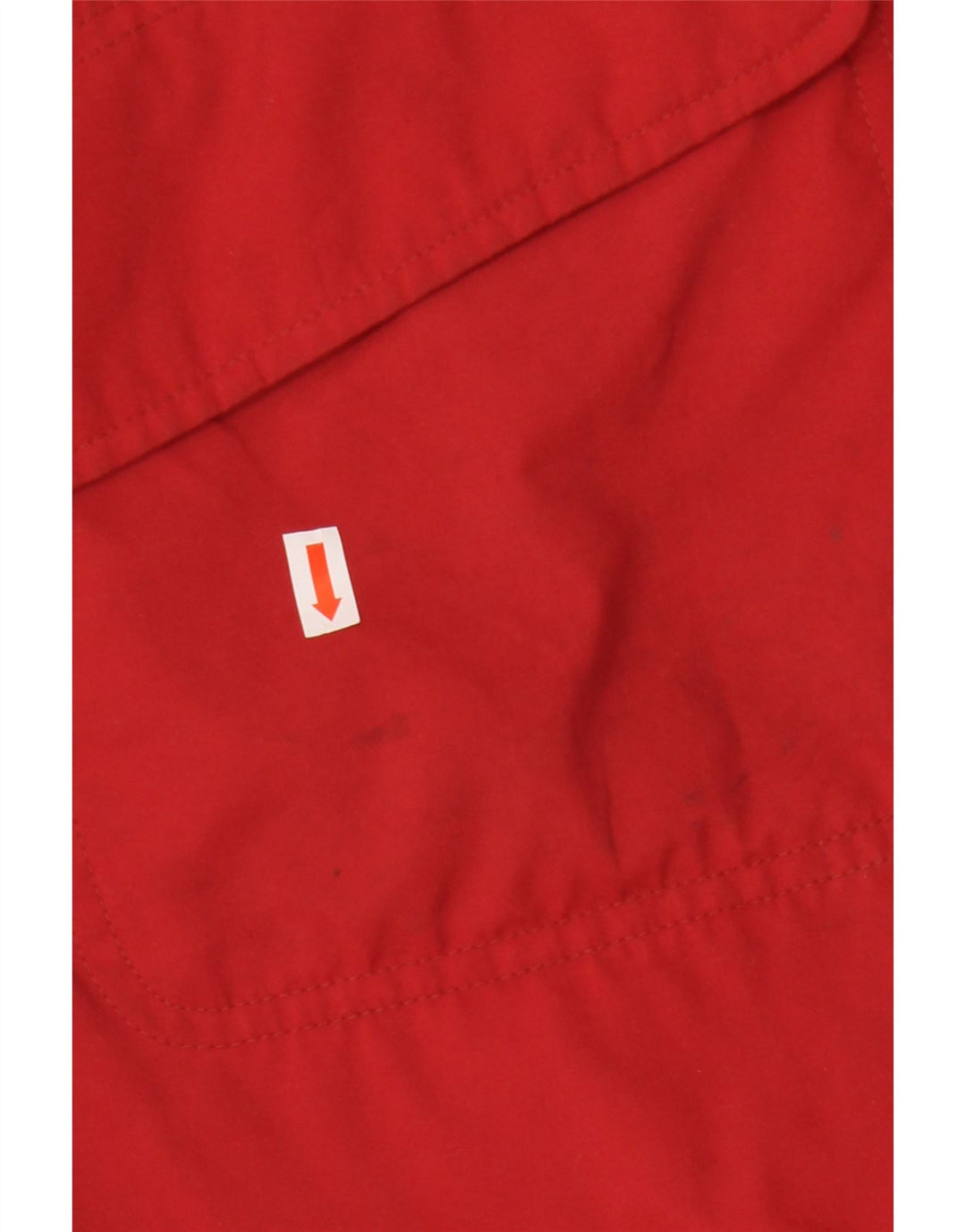 Vintage Womens Hooded Oversized Parka Jacket IT 44 Medium Red