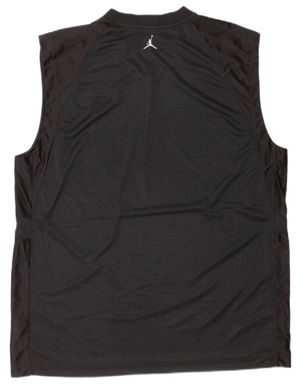 Jordan Mens Vest Top UK 47/48 2XL Black Polyester