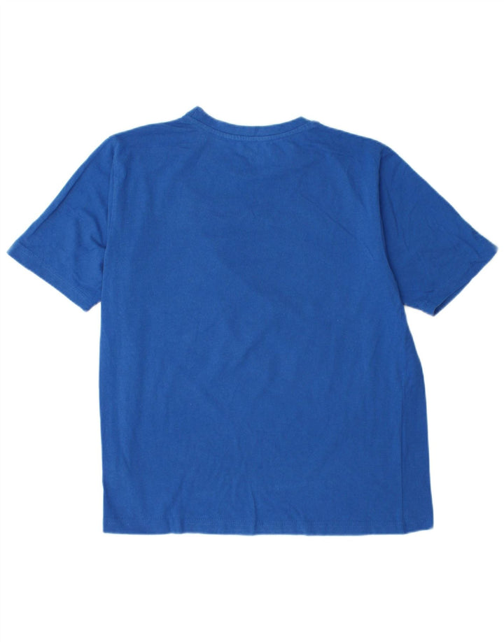 AUSTRALIAN L'ALPINA Mens T-Shirt Top Medium Blue Cotton