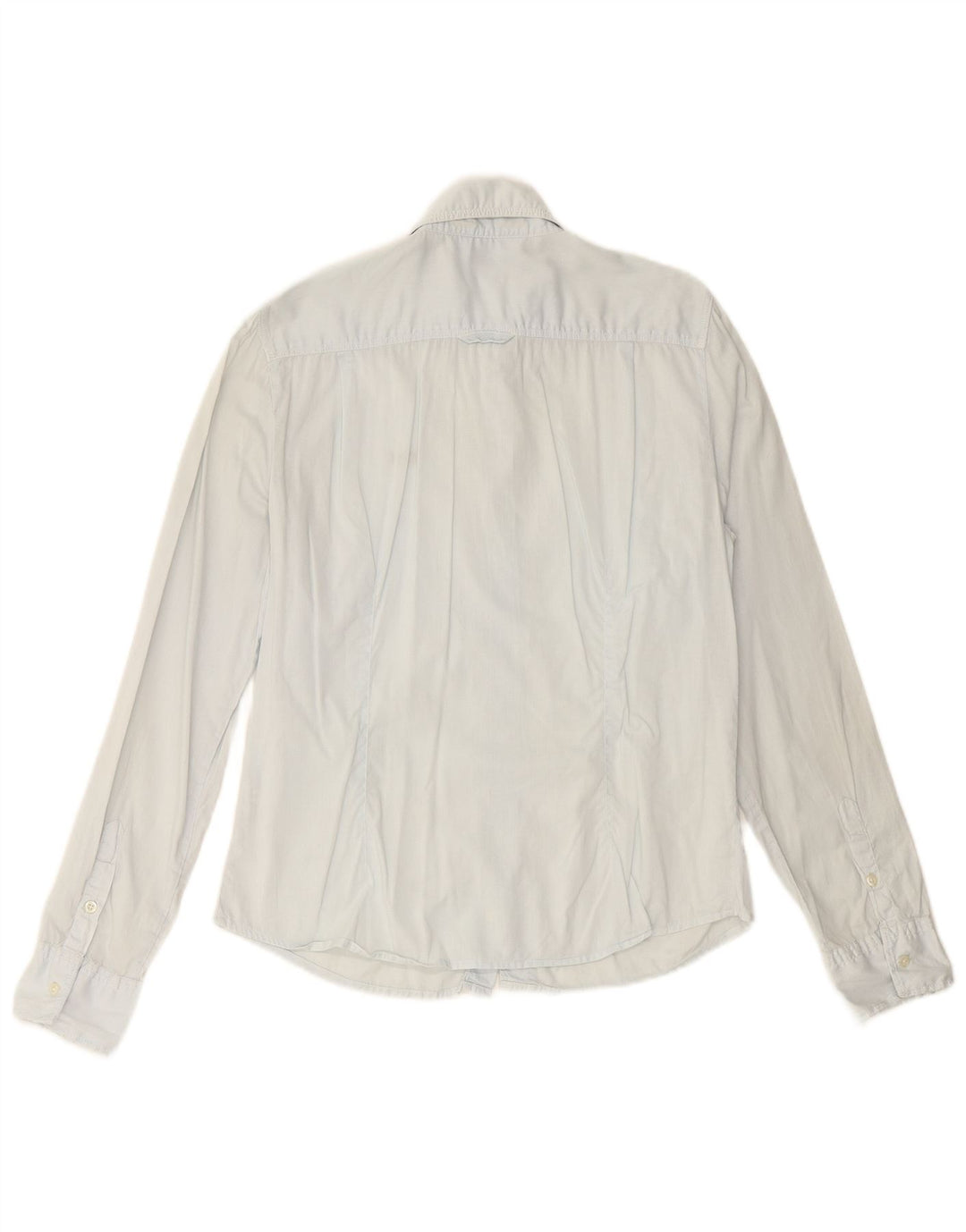 NAPAPIJRI Womens Geographic Oversized Shirt UK 10 Small Blue