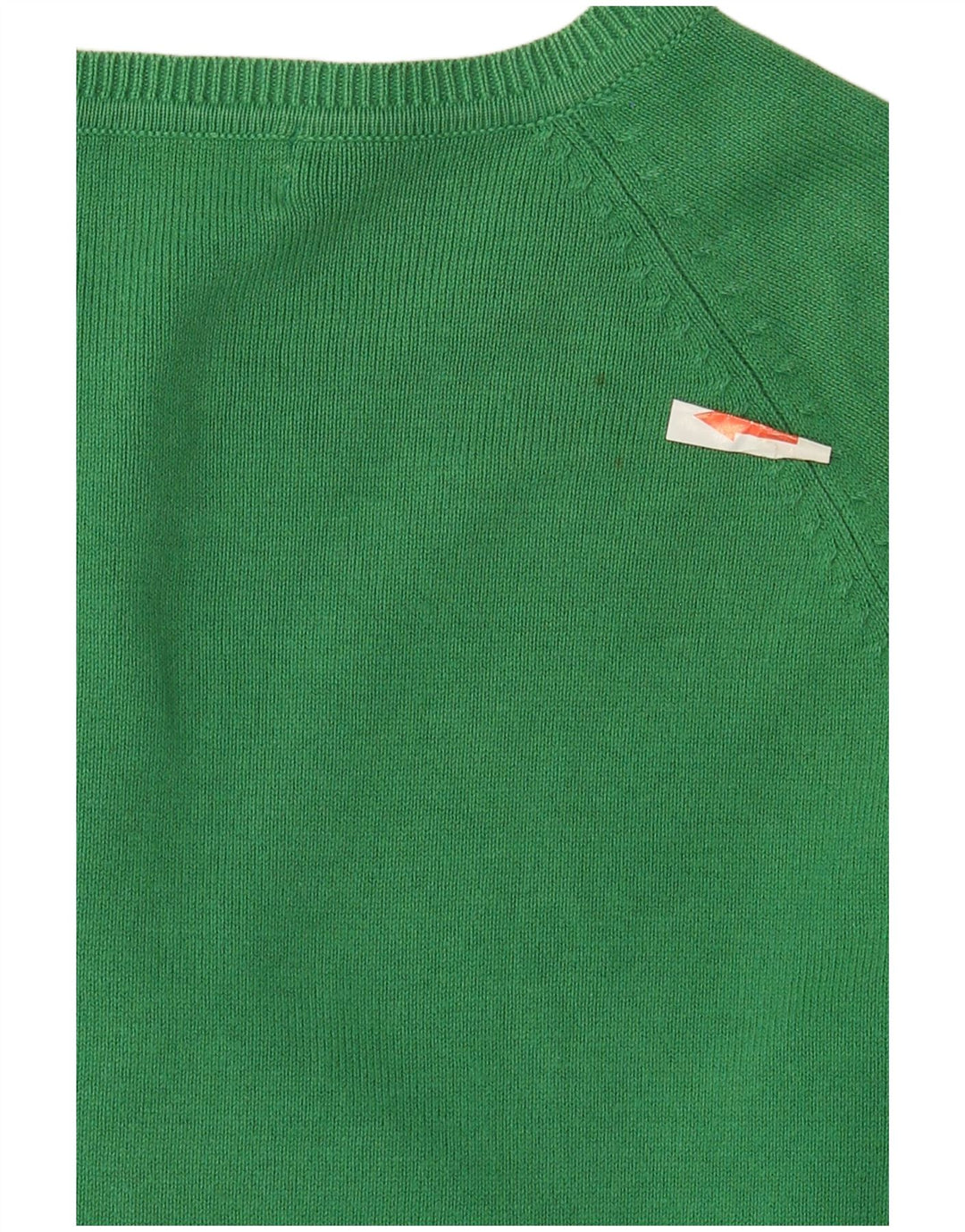 Zara Womens Cardigan Sweater UK 12 Medium Green Cotton