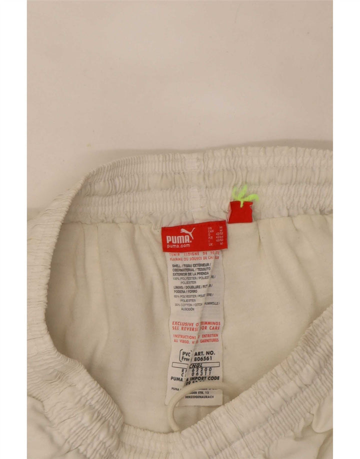 Puma Mens Sport Shorts Medium White Polyester