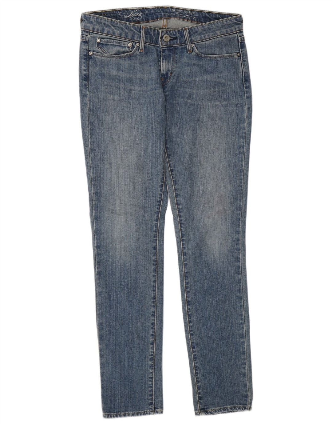 Levi's Womens Slight Curve Skinny Jeans W28 L30 Blue