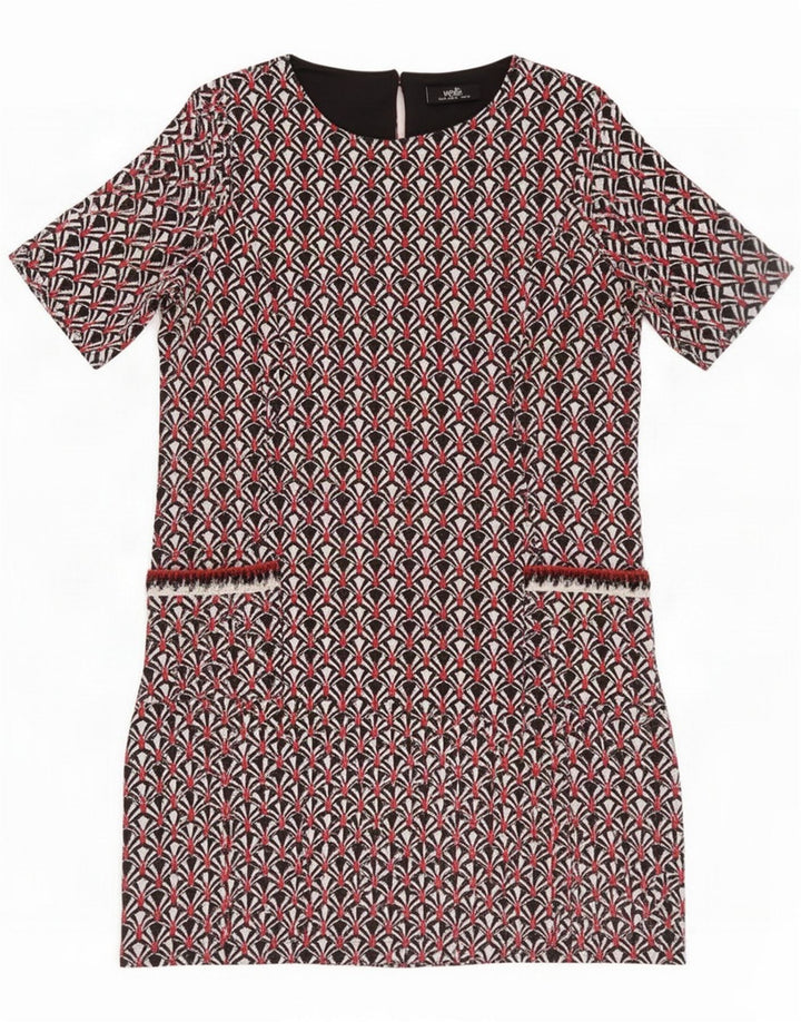 Wallis Womens Shift Dress UK 14 Large Multicoloured Geometric Polyester