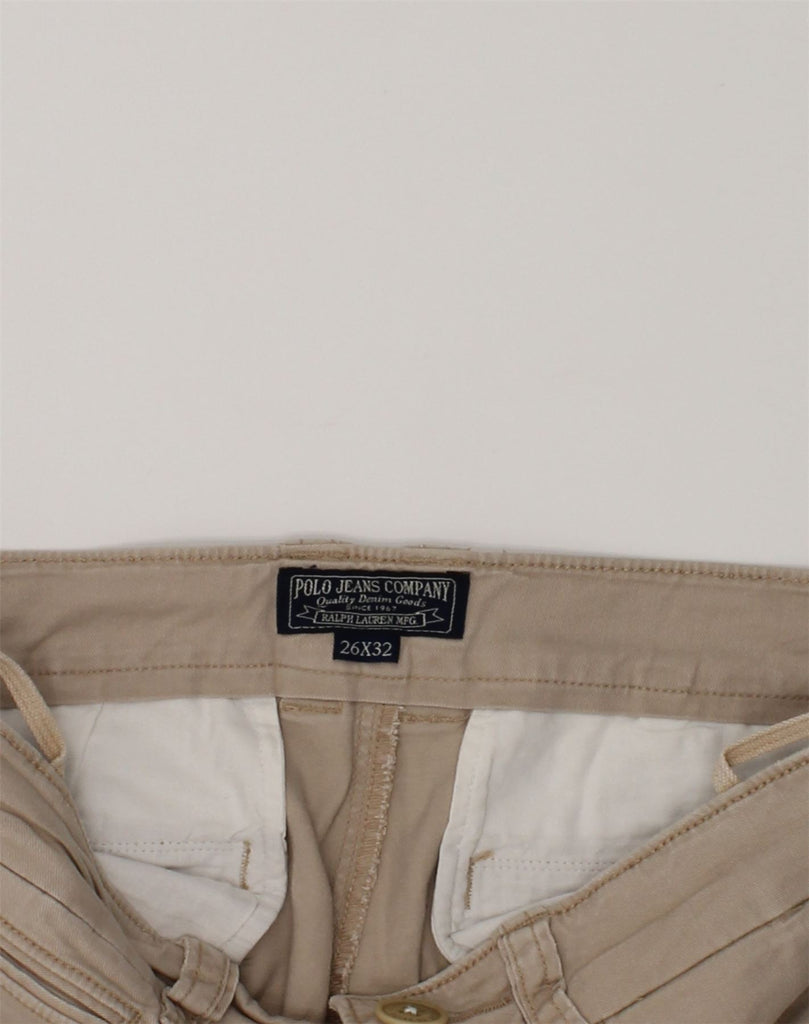 RALPH LAUREN Girls Slim Chino Trousers 11-12 Years W26 L29 Beige | Vintage Ralph Lauren | Thrift | Second-Hand Ralph Lauren | Used Clothing | Messina Hembry 