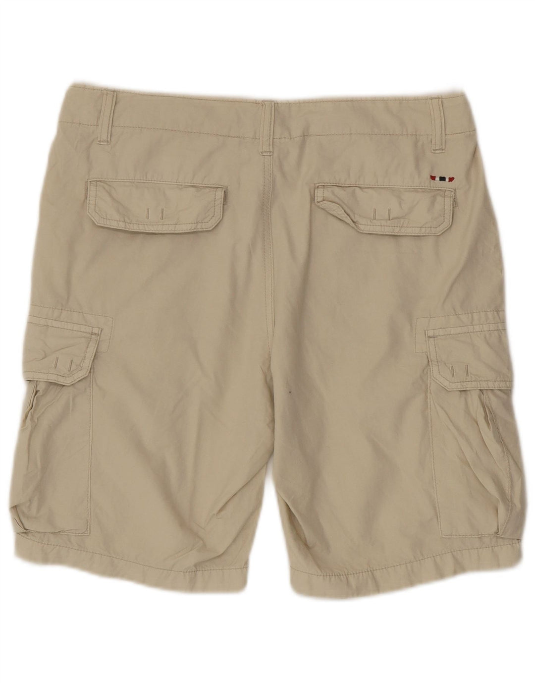 Napapijri Mens Cargo Shorts W31 Medium  Beige Cotton