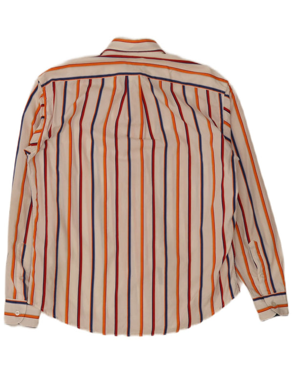 Harmont & Blaine Mens Shirt XL White Striped