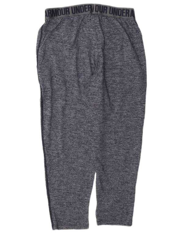 Under Armour Womens Heat Gear Graphic Tracksuit Trousers UK 4 XS Blue