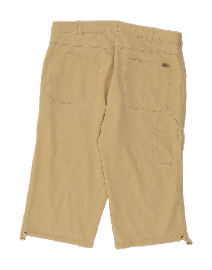 CAMEL ACTIVE Mens Capri Corduroy Trousers IT 56 3XL W40 Beige Cotton Vintage Camel Active and Second-Hand Camel Active from Messina Hembry 