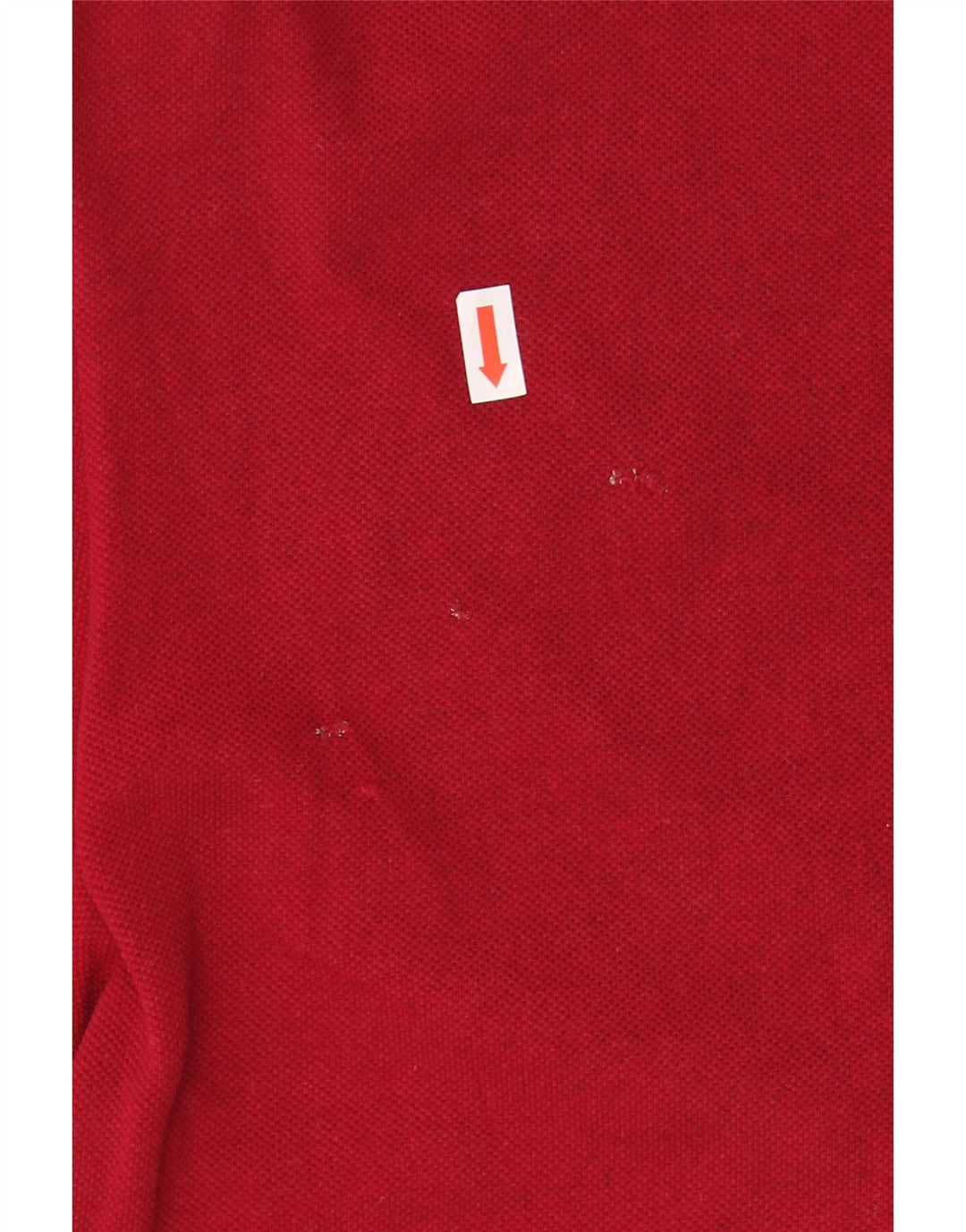 LACOSTE Mens Polo Shirt Size 4 Medium Red Cotton Vintage Lacoste and Second-Hand Lacoste from Messina Hembry 