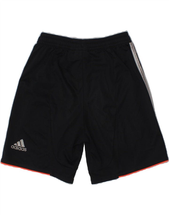ADIDAS Boys Climacool Sport Shorts 7-8 Years Black Polyester | Vintage Adidas | Thrift | Second-Hand Adidas | Used Clothing | Messina Hembry 