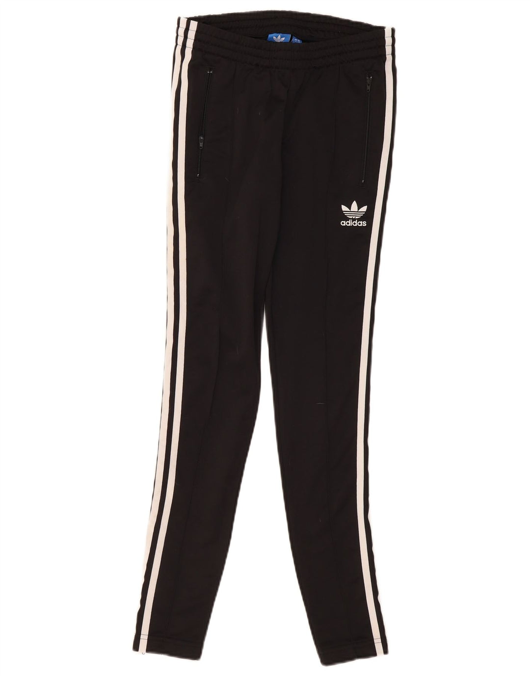 Adidas Womens Tracksuit Trousers UK 6 XS Black Polyester