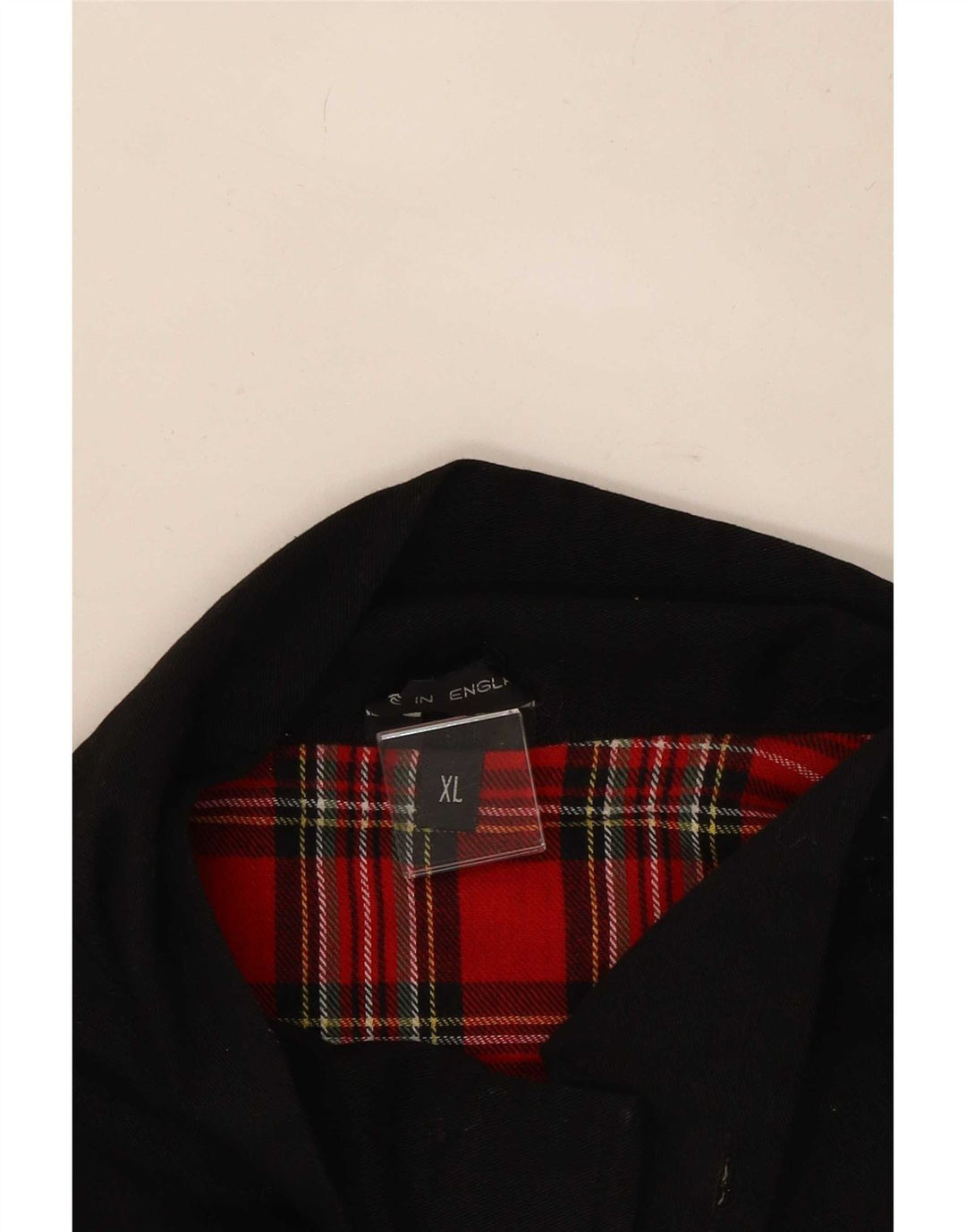 Vintage Mens Bomber Jacket UK 42 XL Black Polyester