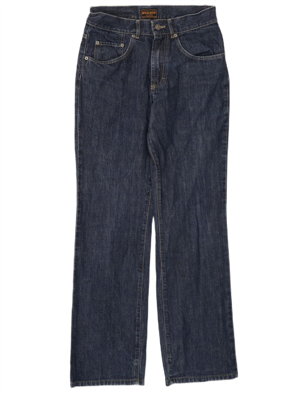 Lee Womens Straight Jeans W30 L30 Navy Blue Cotton