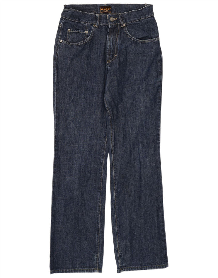 Lee Womens Straight Jeans W30 L30 Navy Blue Cotton