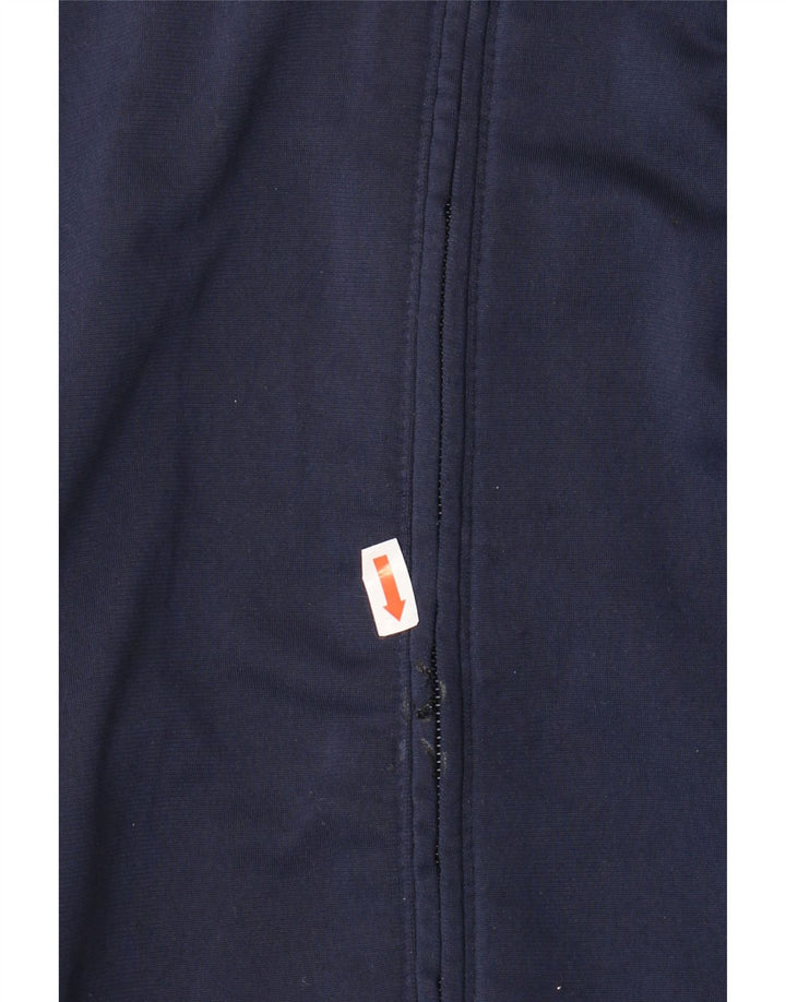 Nike Mens Tracksuit Top Jacket Medium Navy Blue Polyester