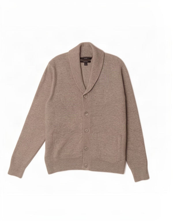 Marks & Spencer Mens Shawl Neck Cardigan Sweater Medium Grey Polyester