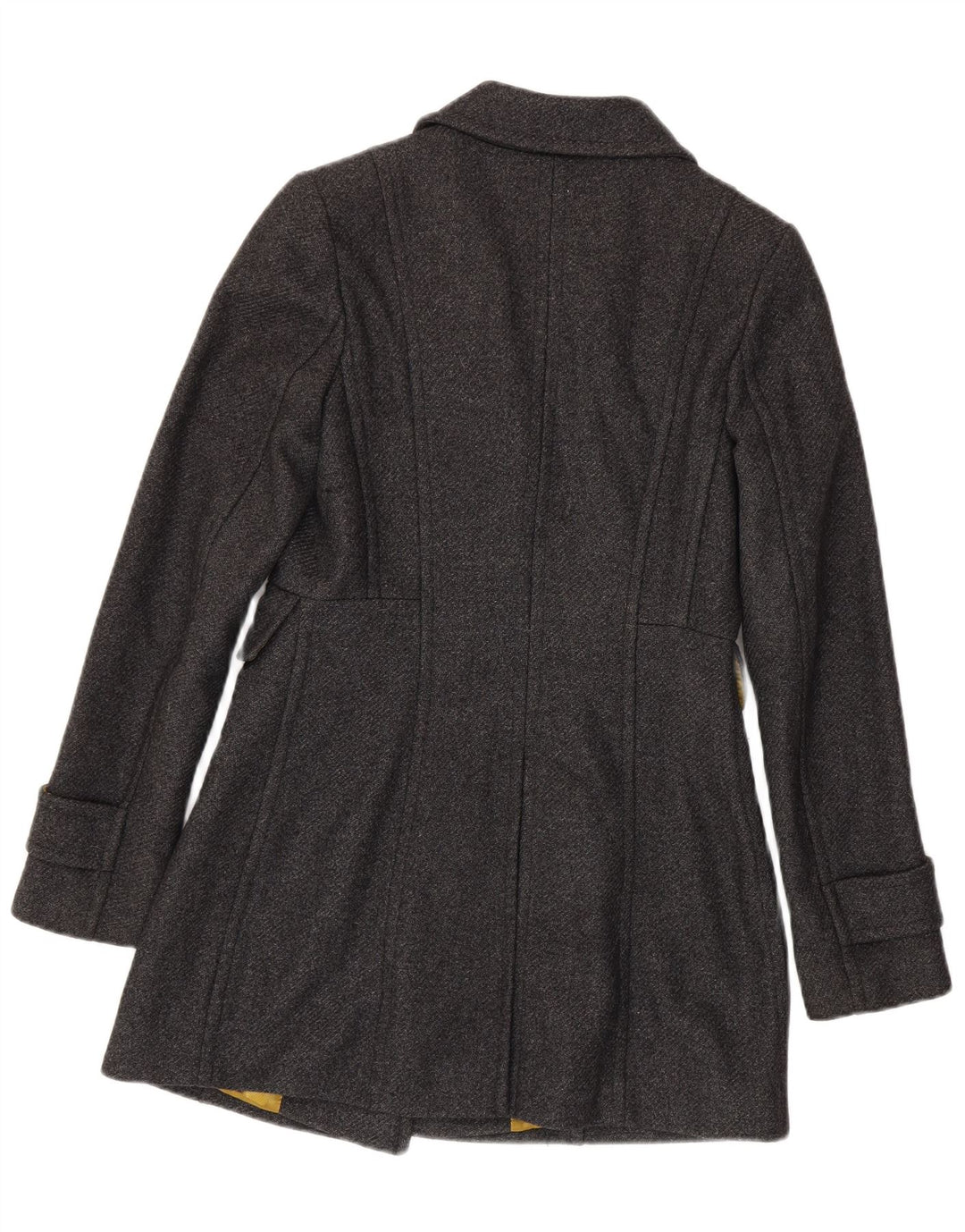 Penny Black Womens Overcoat UK 8 Small  Grey Wool