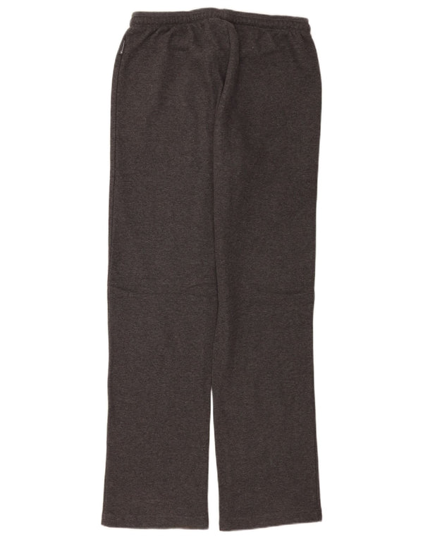 Champion Womens Tracksuit Trousers UK 14 Medium  Grey Cotton