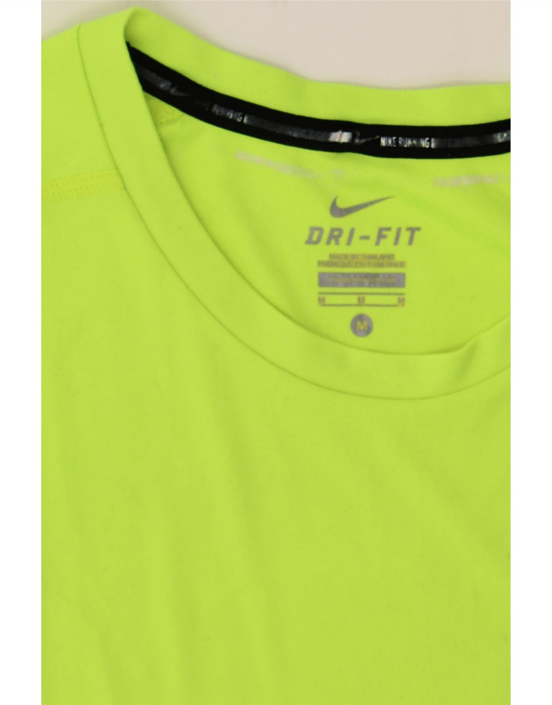 NIKE Mens T-Shirt Top Medium Green Polyester Vintage Nike and Second-Hand Nike from Messina Hembry 