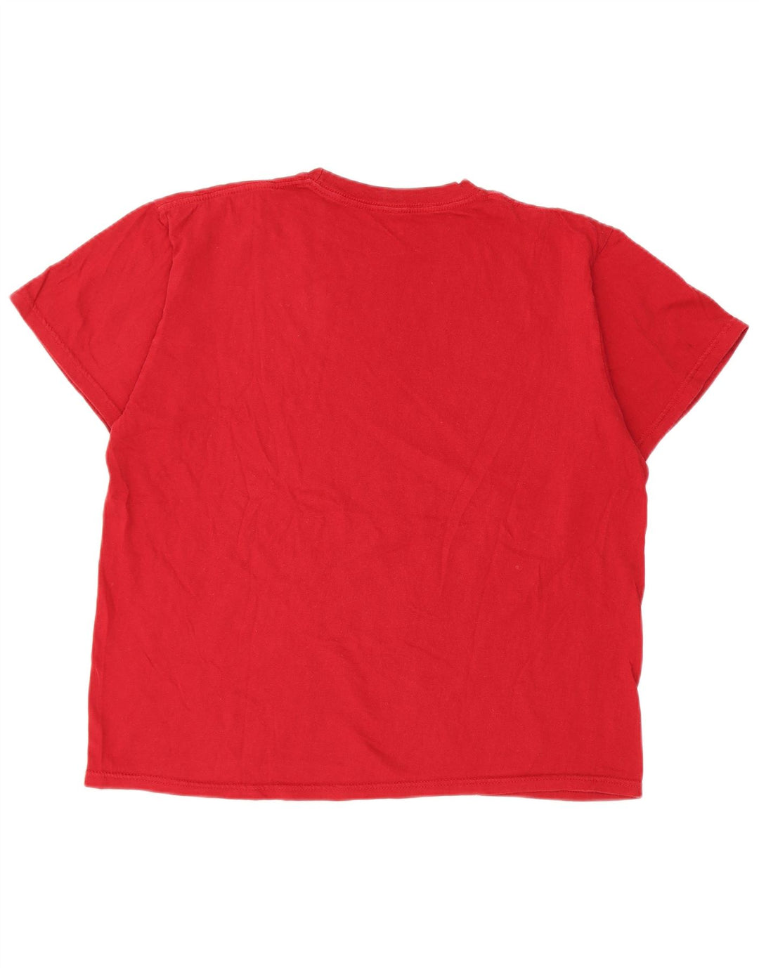 Hard Rock Cafe Mens Athens Graphic T-Shirt Top Medium Red Cotton
