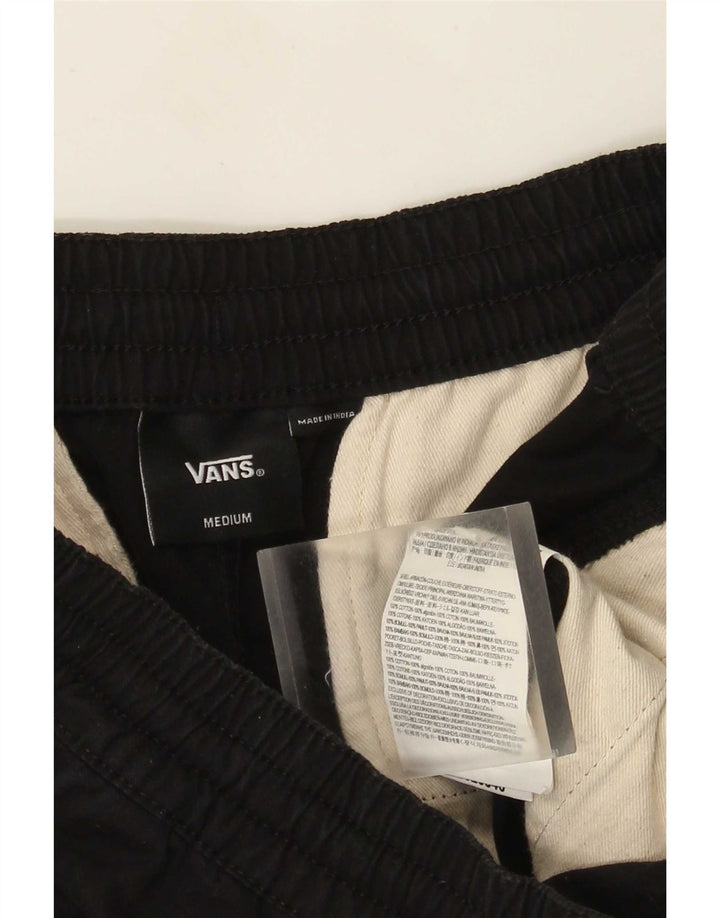 Vans Mens Chino Shorts Medium W32 Black Cotton