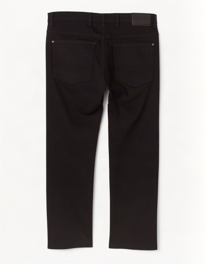 Ted Baker Mens Straight Jeans W36 L26 Black Cotton