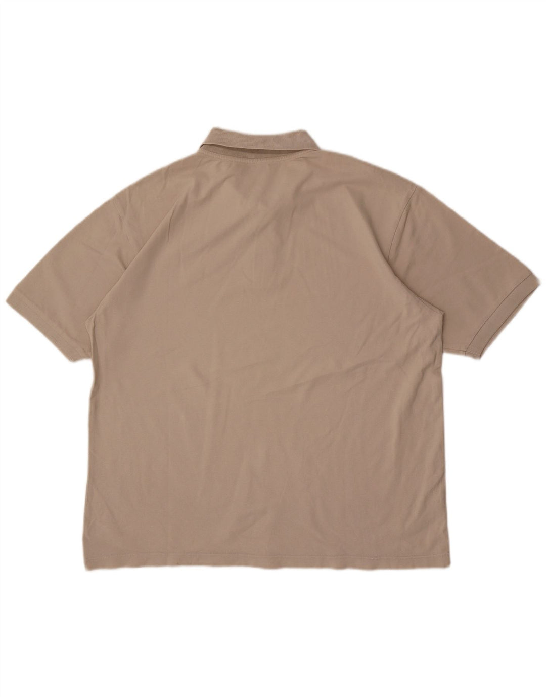 Kappa Mens Polo Shirt 2XL Beige Cotton