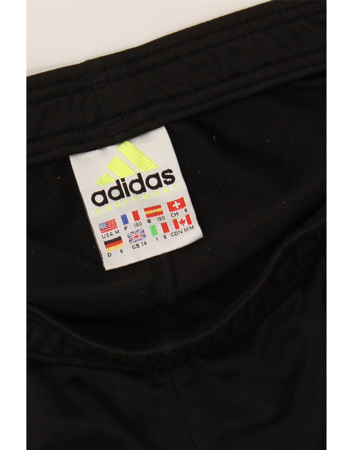 ADIDAS Mens Tracksuit Trousers Large  Black Polyester
