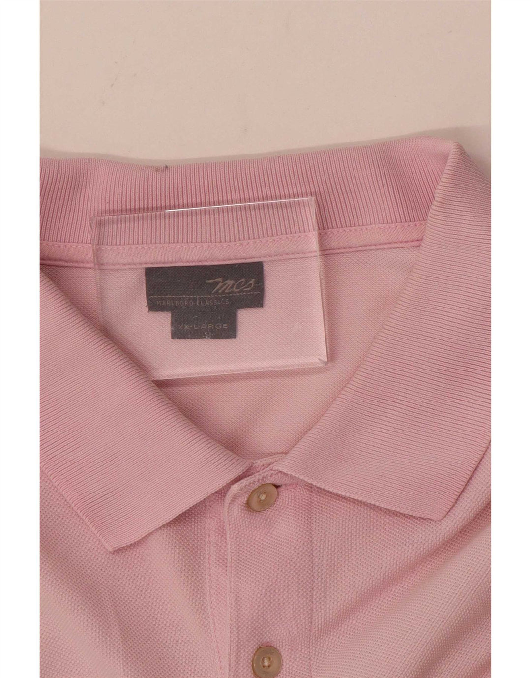 Marlboro Classics Mens Polo Shirt 2XL Pink