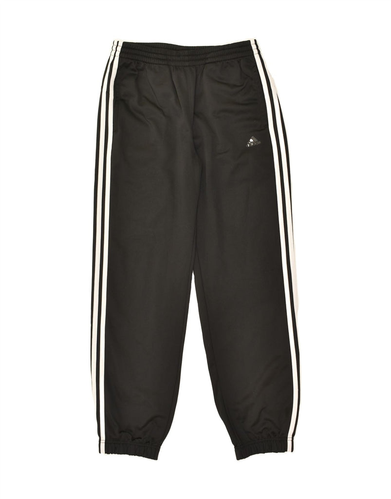 ADIDAS Boys Tracksuit Trousers Joggers 13-14 Years Large  Black Polyester | Vintage Adidas | Thrift | Second-Hand Adidas | Used Clothing | Messina Hembry 