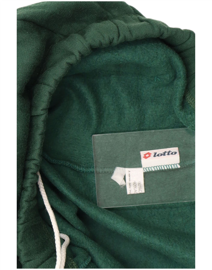 LOTTO Mens Tracksuit Trousers Joggers Medium Green Cotton