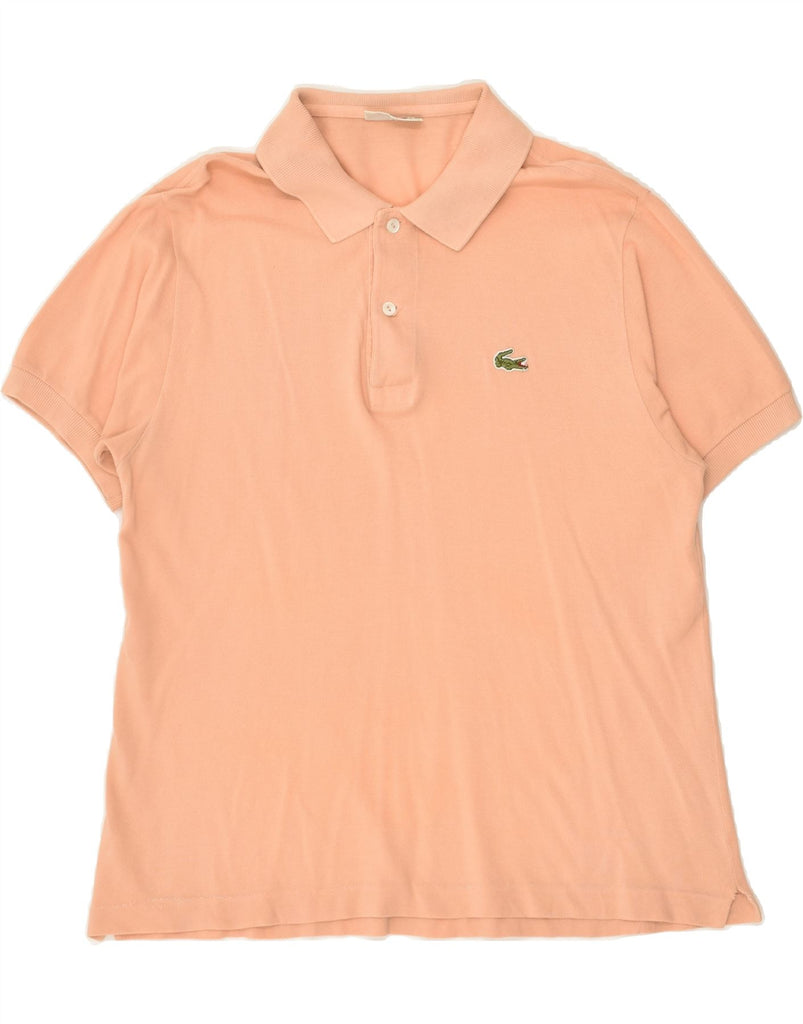 LACOSTE Mens Polo Shirt Size 3 Small Beige | Vintage Lacoste | Thrift | Second-Hand Lacoste | Used Clothing | Messina Hembry 