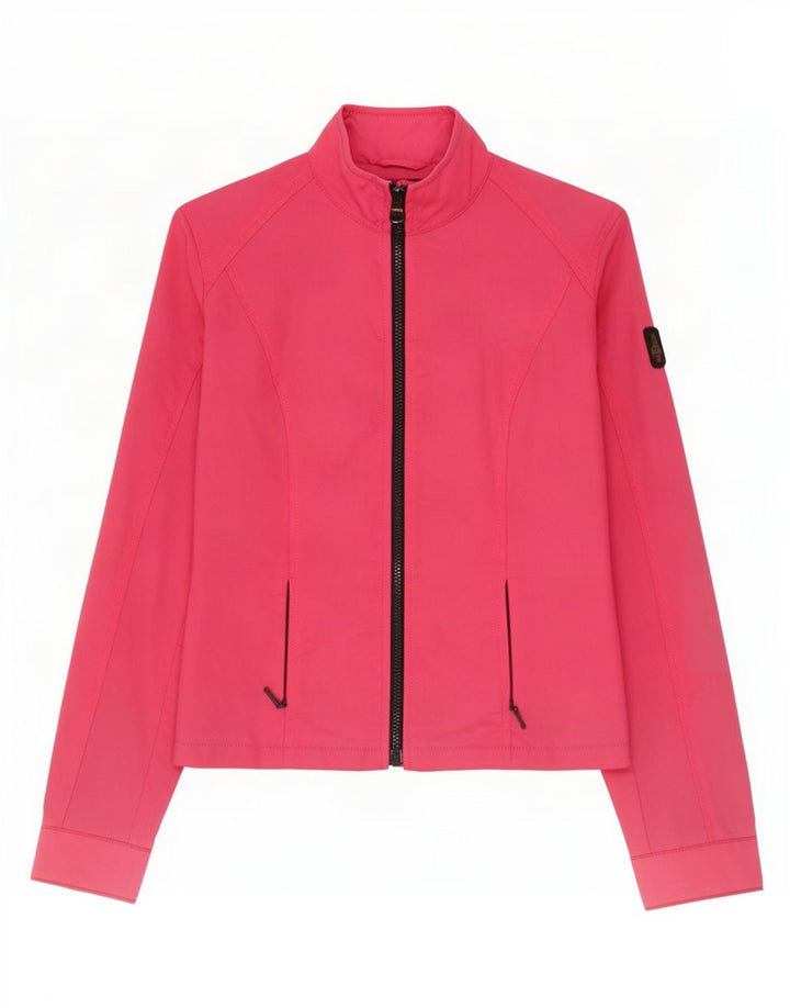 Refrigiwear Womens Rain Jacket IT 40 Small Pink Polyamide