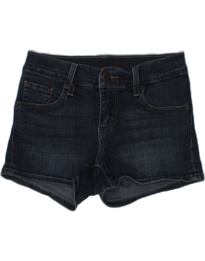 LEVI'S Boys Denim Shorts 9-10 Years W24 Navy Blue Cotton | Vintage Levi's | Thrift | Second-Hand Levi's | Used Clothing | Messina Hembry 
