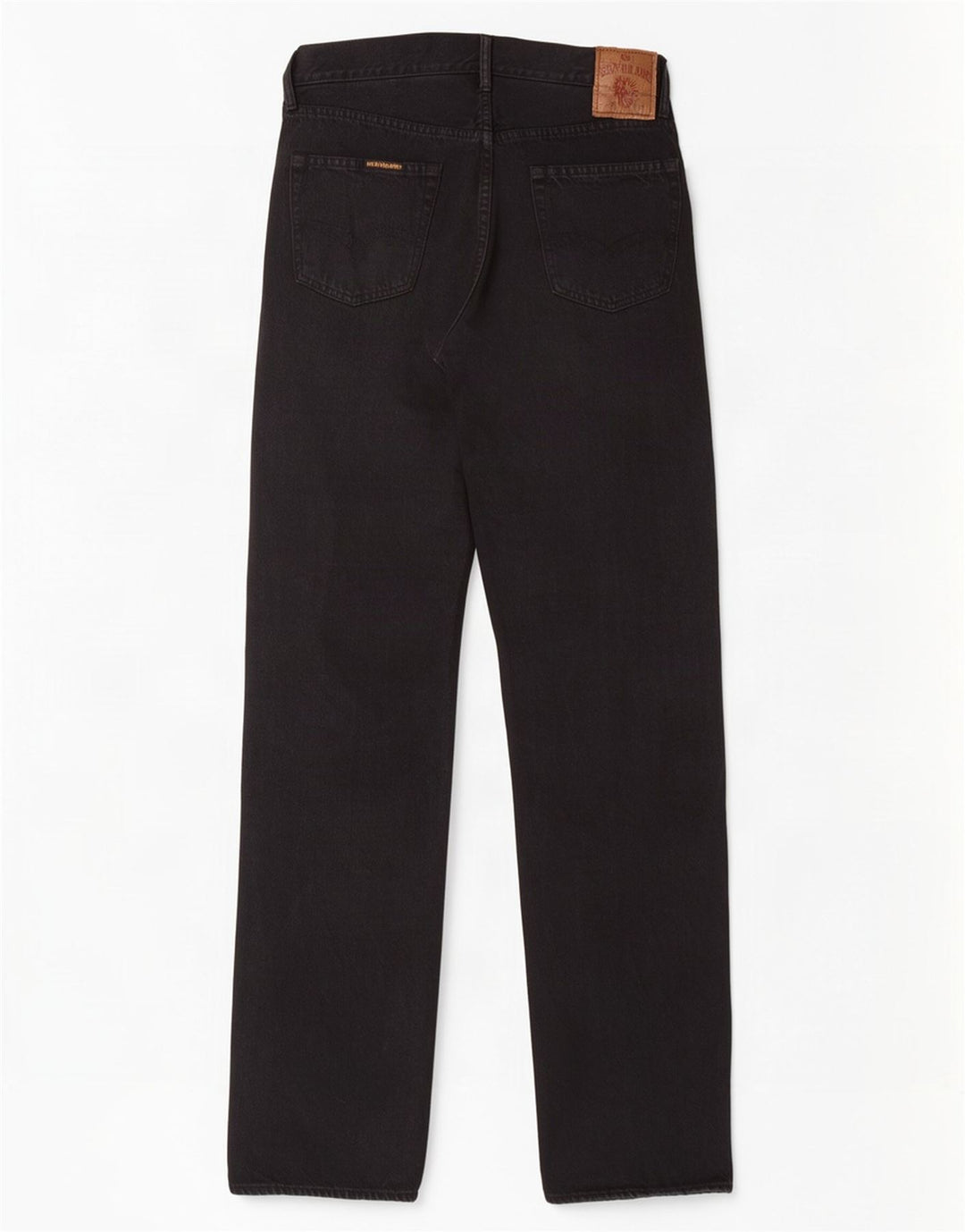 Replay Mens Straight Jeans W33 L34 Black Cotton