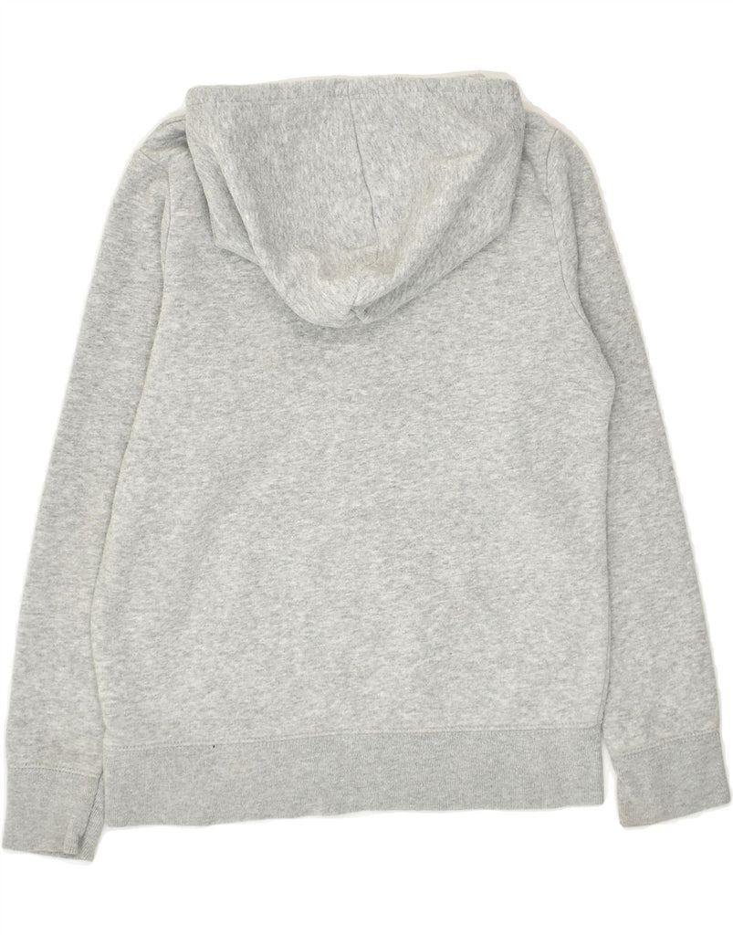 GAP Girls Graphic Hoodie Jumper 8-9 Years Medium Grey Cotton | Vintage Gap | Thrift | Second-Hand Gap | Used Clothing | Messina Hembry 