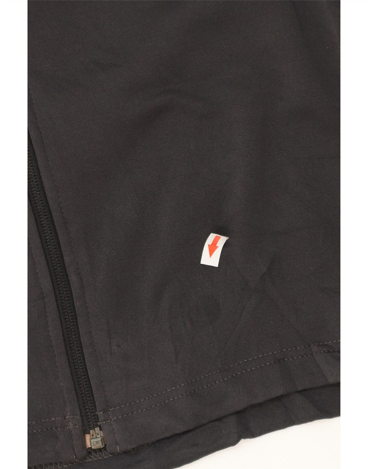 THE NORTH FACE Mens Tracksuit Top Jacket Medium Grey Colourblock Polyester