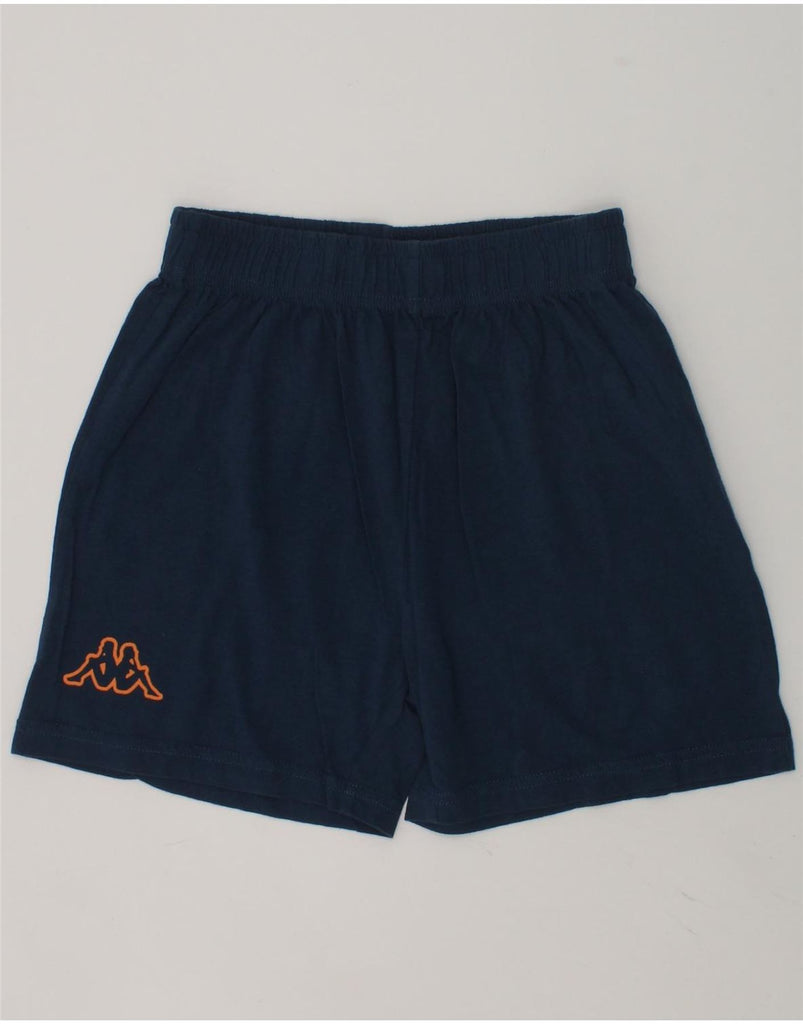 KAPPA Boys Sport Shorts 11-12 Years Navy Blue Cotton | Vintage Kappa | Thrift | Second-Hand Kappa | Used Clothing | Messina Hembry 
