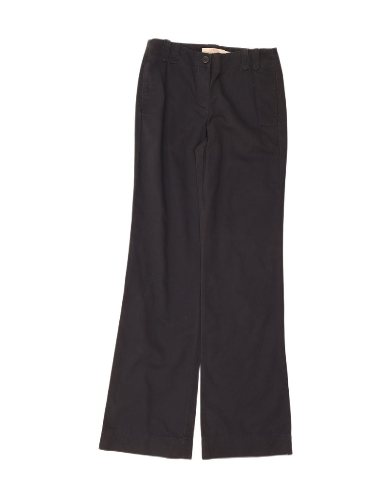 J. CREW Womens Straight Chino Trousers US 4 Small W28 L36 Grey Cotton Vintage J. Crew and Second-Hand J. Crew from Messina Hembry 