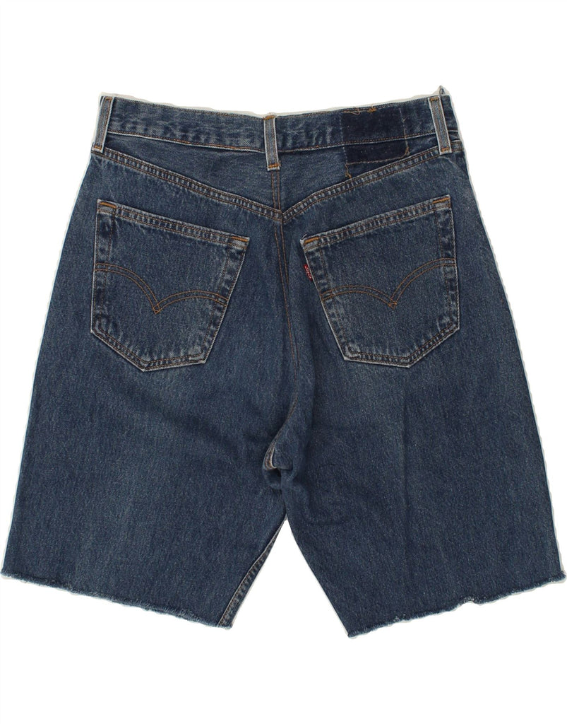 LEVI'S Womens Denim Shorts W36 XL Blue Cotton | Vintage Levi's | Thrift | Second-Hand Levi's | Used Clothing | Messina Hembry 