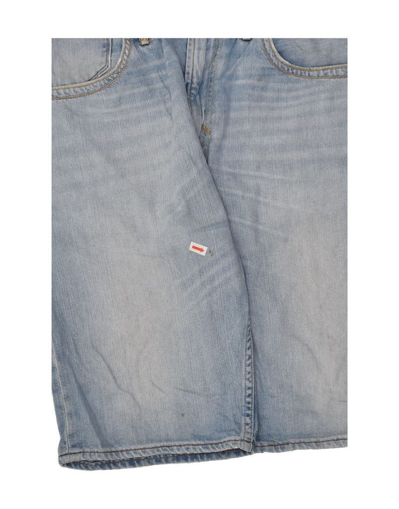 LEVI'S Mens 504 Denim Shorts W38 XL Blue | Vintage Levi's | Thrift | Second-Hand Levi's | Used Clothing | Messina Hembry 