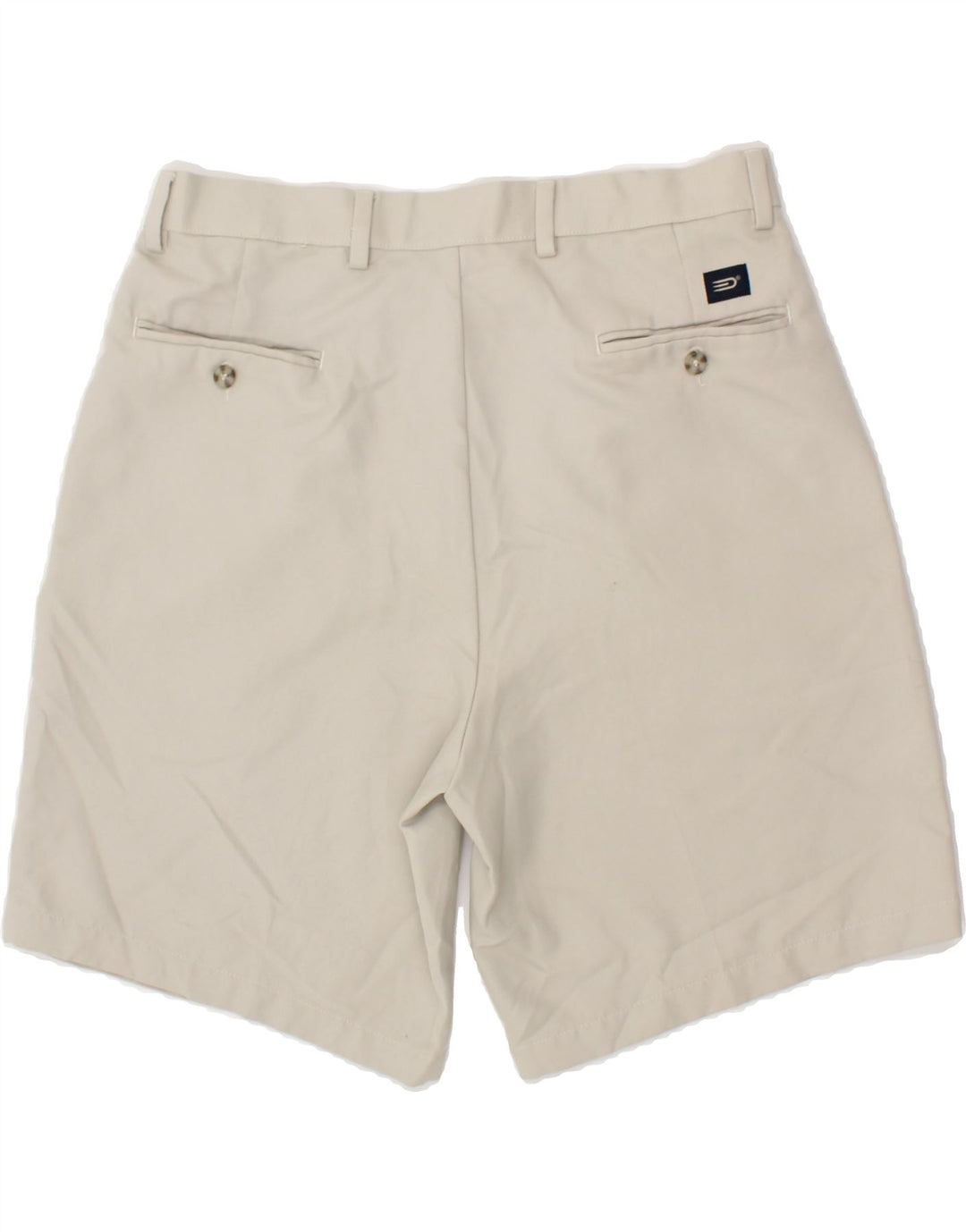 DOCKERS Mens Chino Shorts W34 Large Grey Polyester Vintage Dockers and Second-Hand Dockers from Messina Hembry 