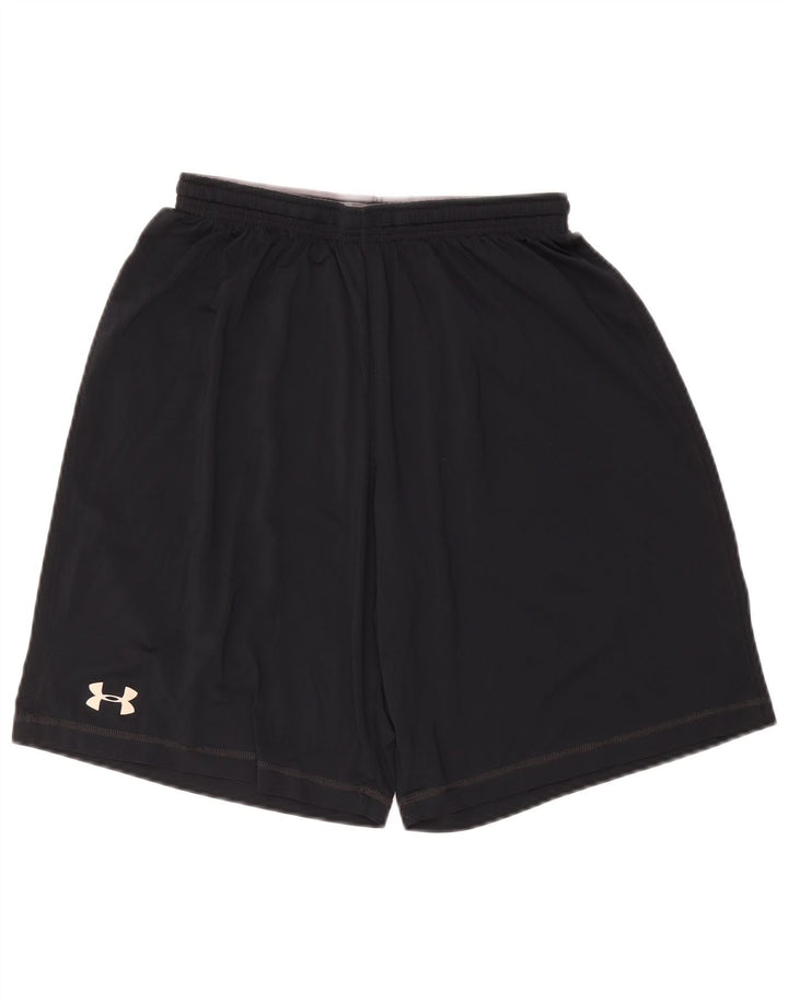 UNDER ARMOUR Mens Heat Gear Sport Shorts Medium Black